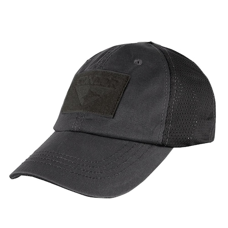 MESH TACTICAL CAP, BLACK